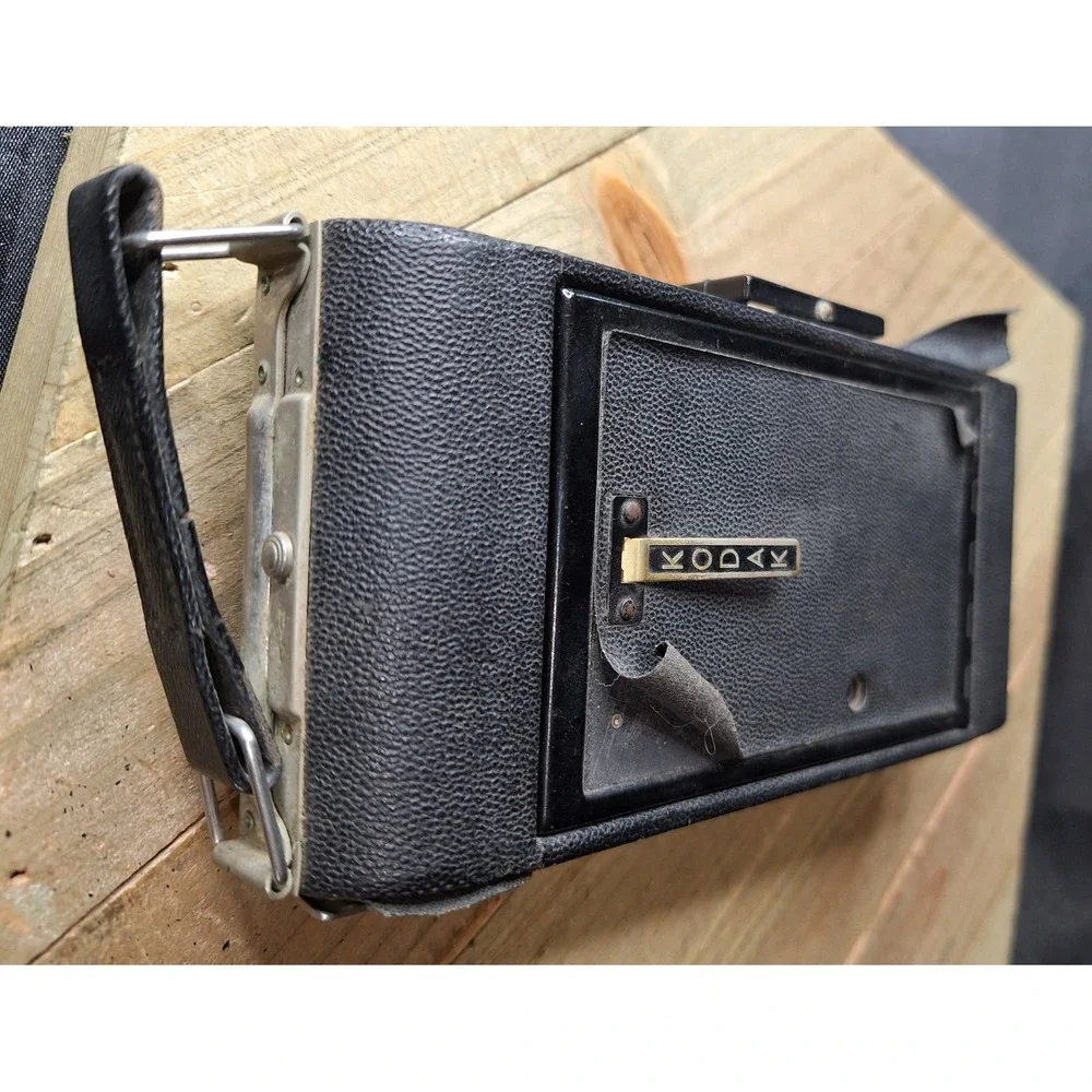 Vintage 1937 Kodak Junior Six-16 Series II Folding Camera Kodak Bimat Lens Black